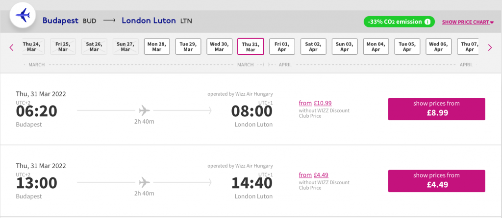 cheap flights to London