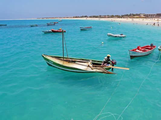 sea in Cape Verde