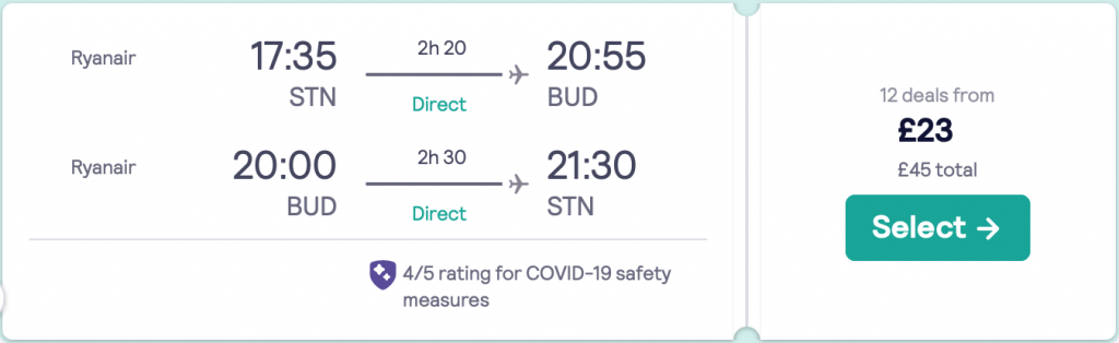 cheap flights to Budapest