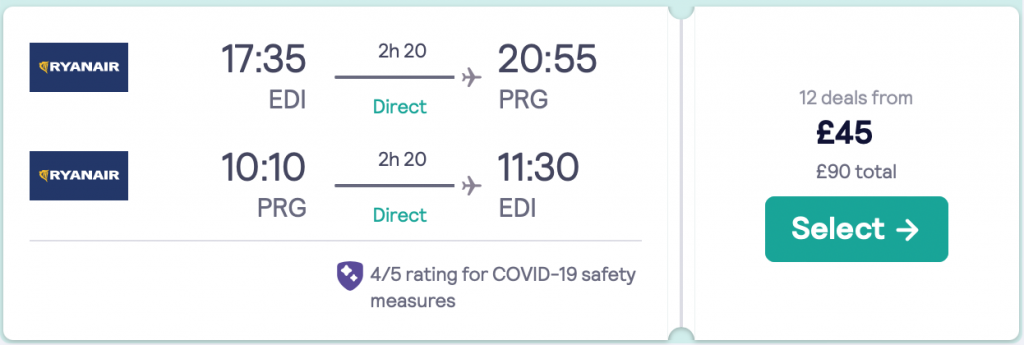 cheap flights to Prague