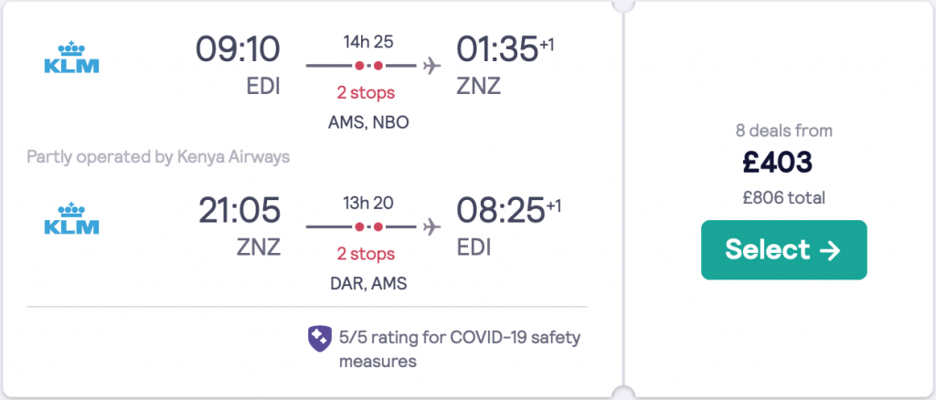 cheap flights from Edinburgh