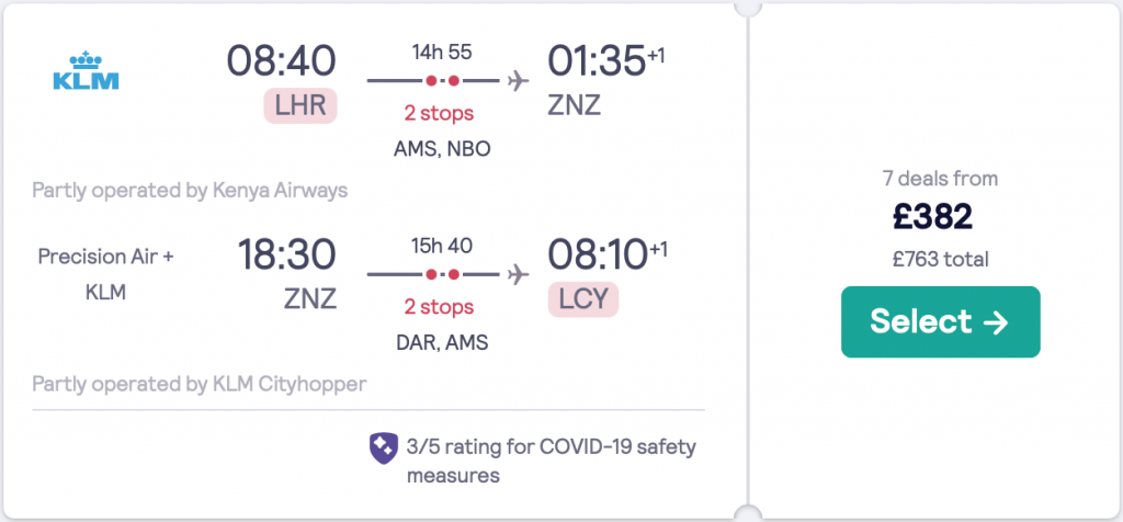 cheap flights from London
