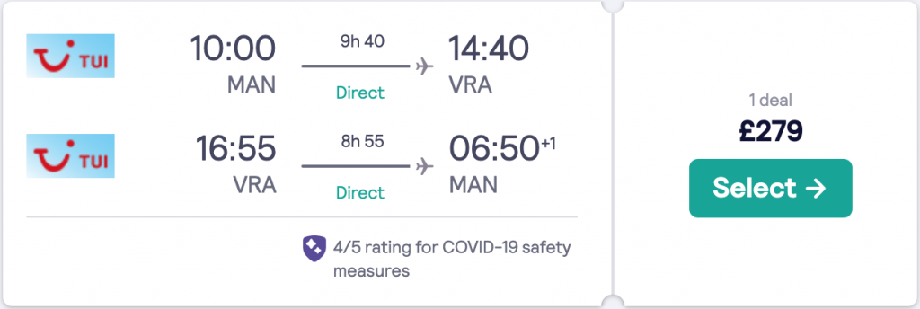 cheap flights to Cuba