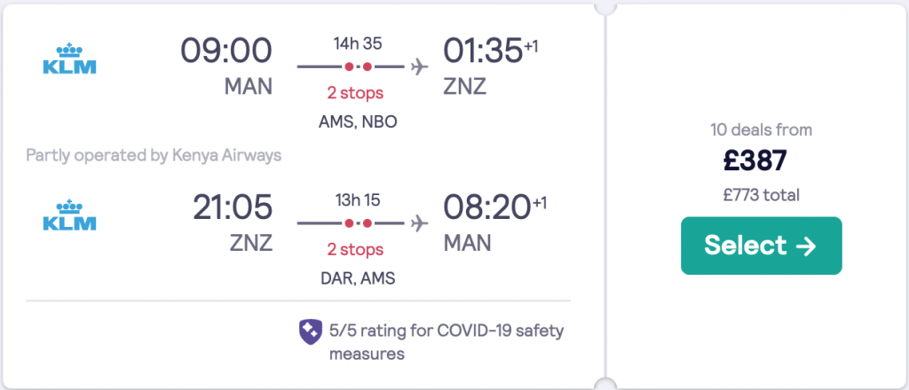 cheap flights from Manchester