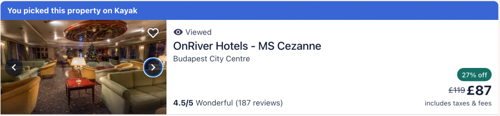 cheap hotel in Budapest
