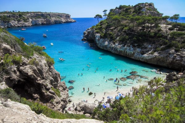 famous beach Majorca
