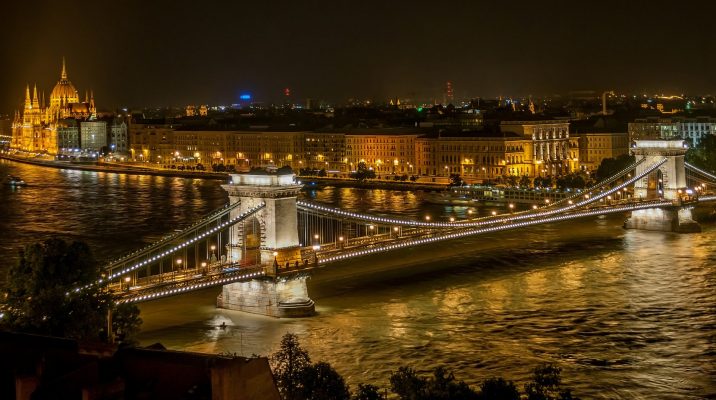 Budapest in the night