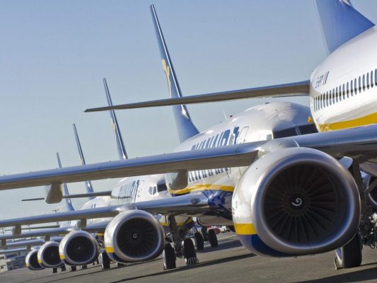 Ryanair aircraft