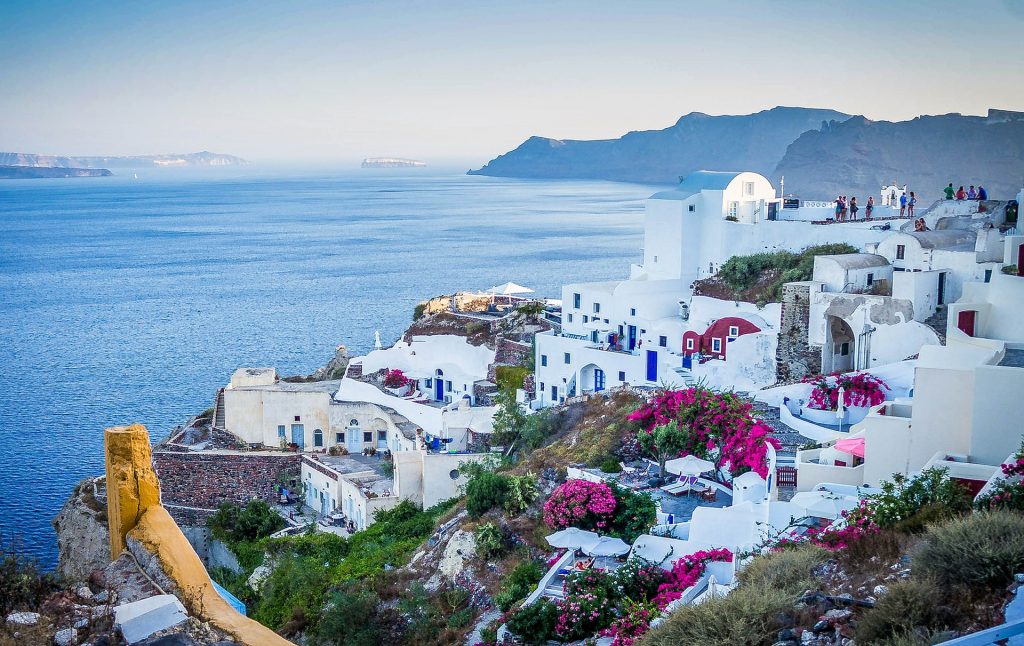 views in Santorini
