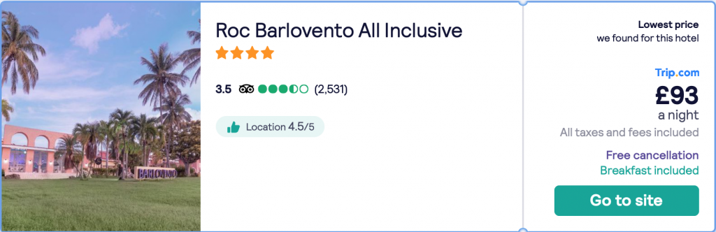 all0inclusive hotel in Varadero