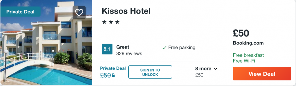 cheap hotel in Cyprus