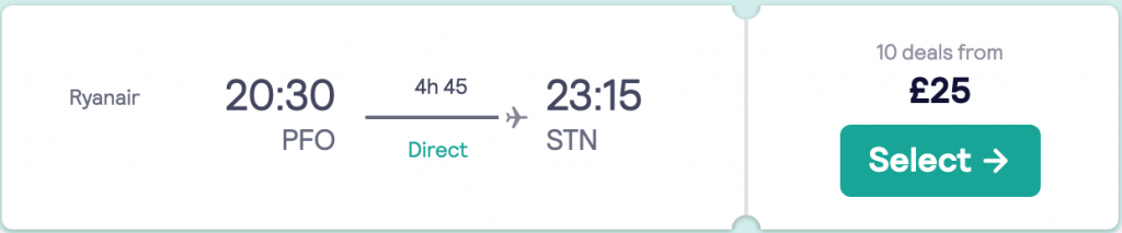 cheap flights to London