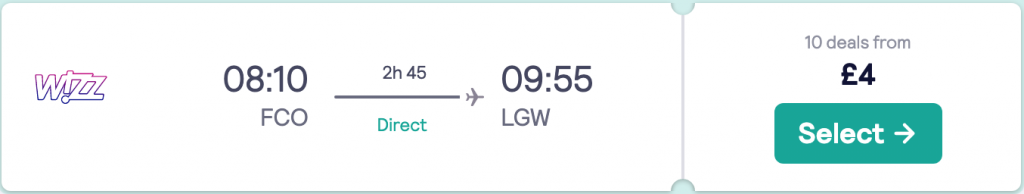 cheap flights to London