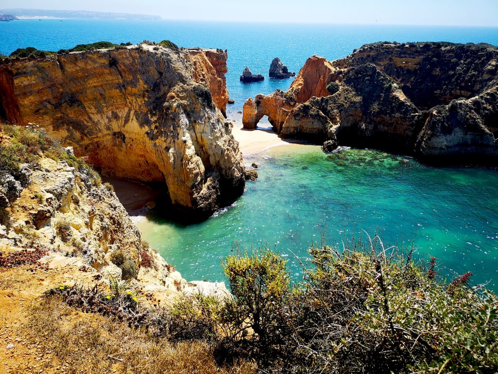 Algarve cliffs