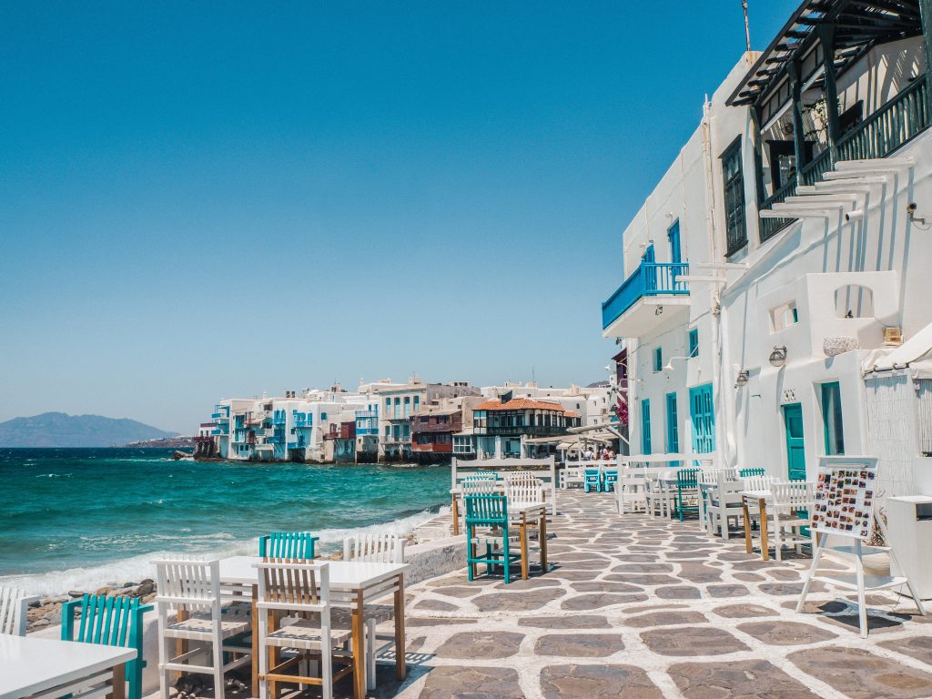 Mykonos seafront