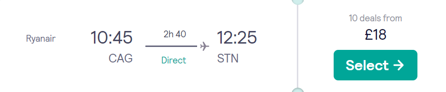 cheap flights to London