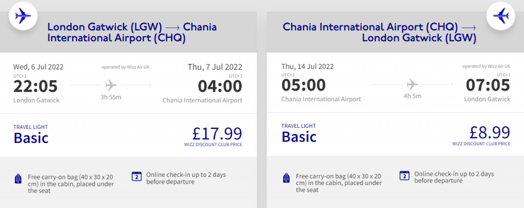 cheap flights to Crete