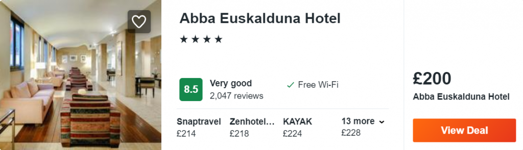 Abba Euskalduna Hotel