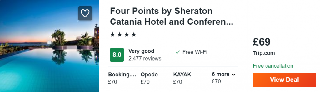 Four Points by Sheraton Catania Hotel and Conference Center