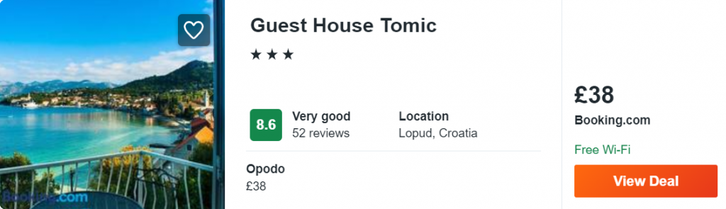 Guest House Tomic