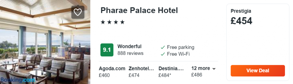 Pharae Palace Hotel