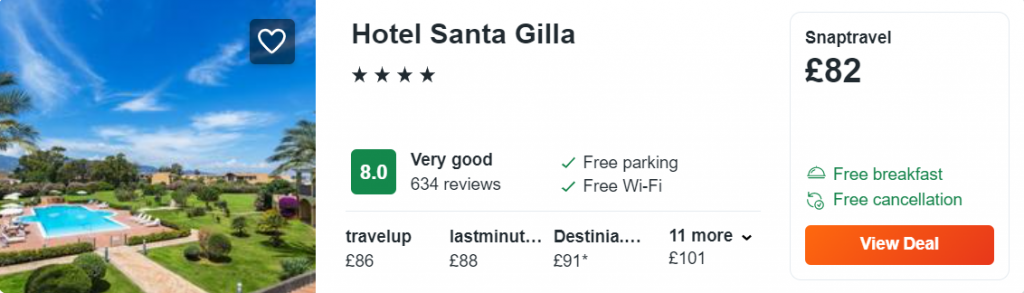 Hotel Santa Gilla