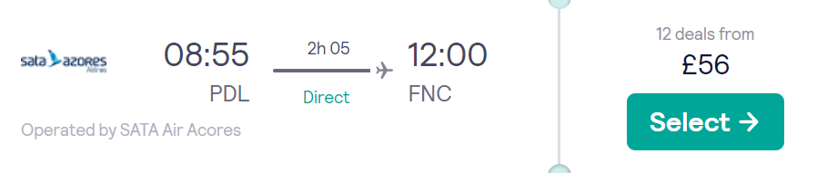 cheap flights to Portugal