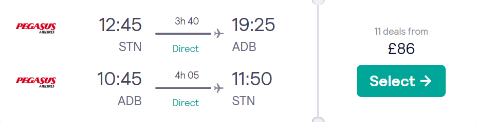 cheap flights to Turkey