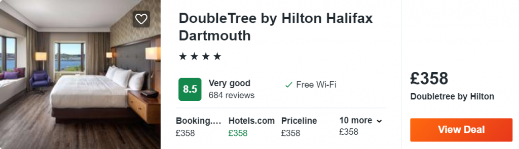 DoubleTree by Hilton Halifax Dartmouth