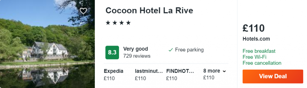Cocoon Hotel La Rive
