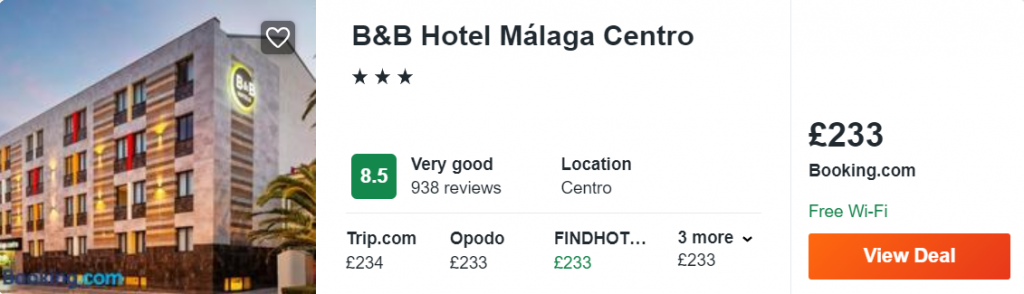 B&B Hotel Málaga Centro