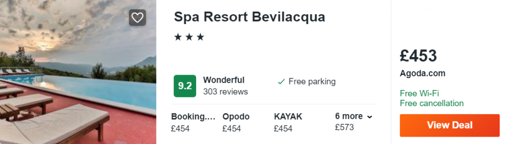 Spa Resort Bevilacqua