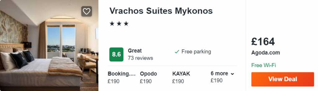 Vrachos Suites Mykonos