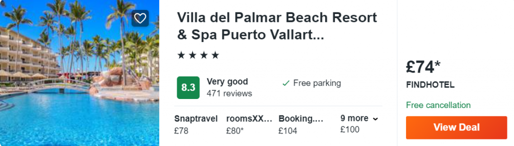 Villa del Palmar Beach Resort & Spa Puerto Vallarta