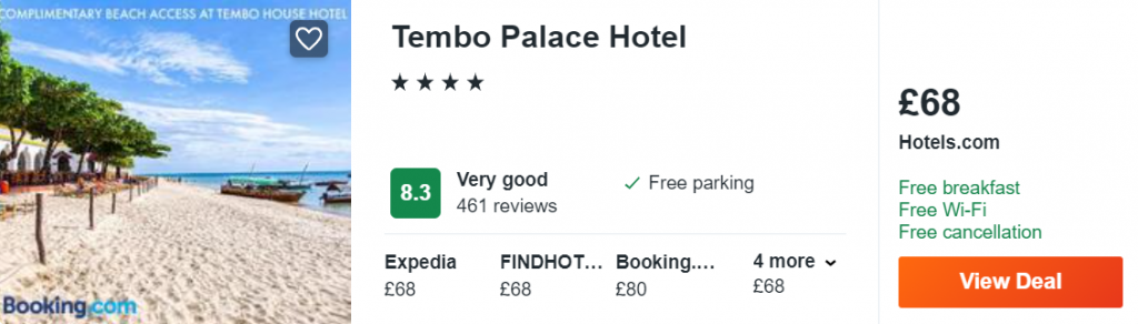 Tembo Palace Hotel