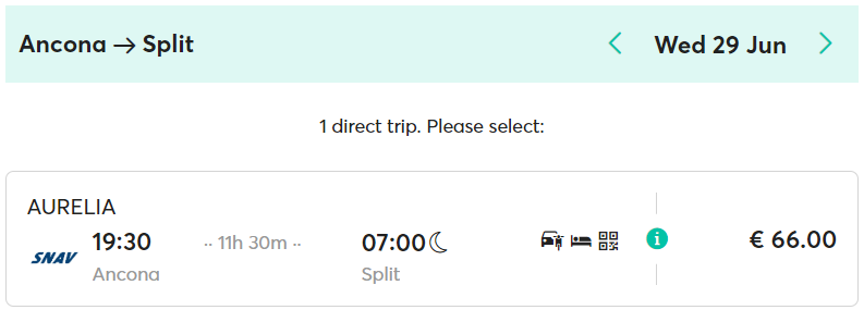 cheap ferry