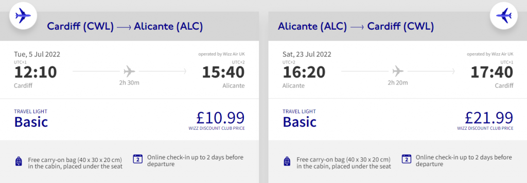 cheap flights to Spain