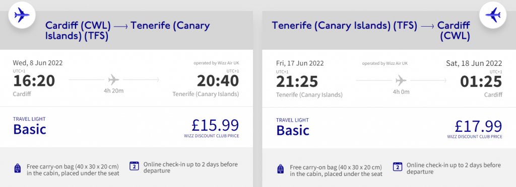 cheap flights to Spain