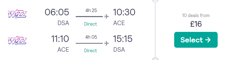 cheap flights to Spain