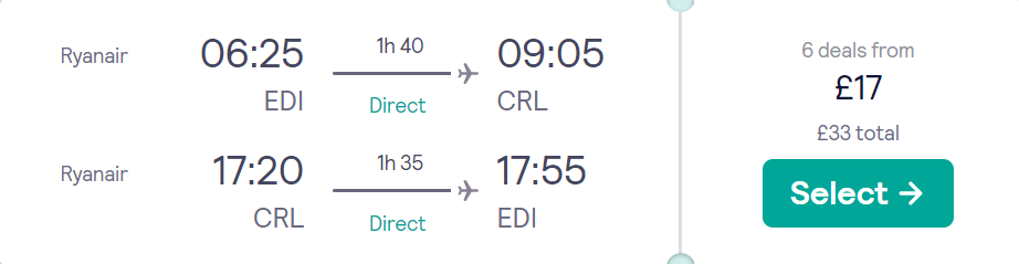 cheap flights to Belgium