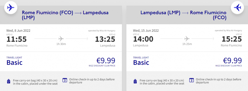cheap flights to Italy