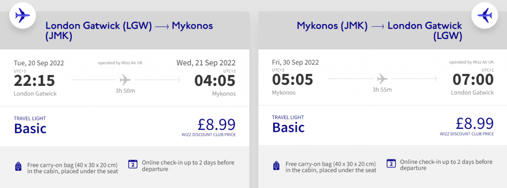 cheap flights to Greece