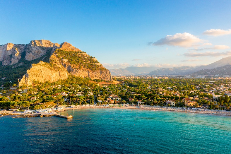 Italy Sicily Palermo Mondello