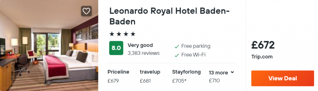 Leonardo Royal Hotel Baden- Baden