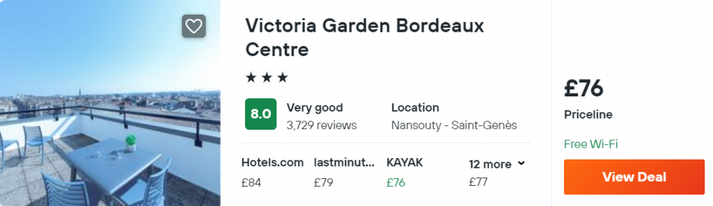 Victoria Garden Bordeaux Centre