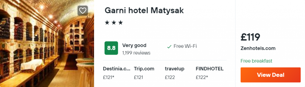Garni hotel Matysak