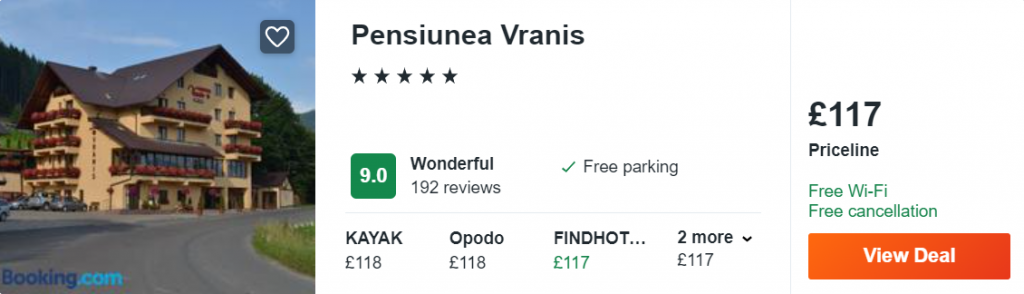 Pensiunea Vranis