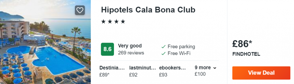 Hipotels Cala Bona Club