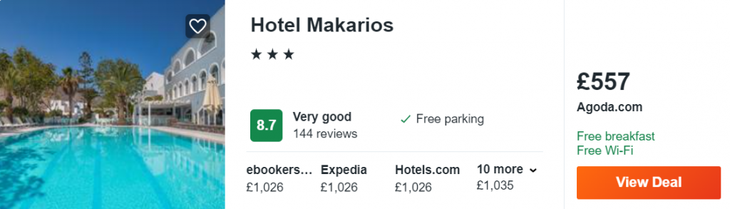 Hotel Makarios