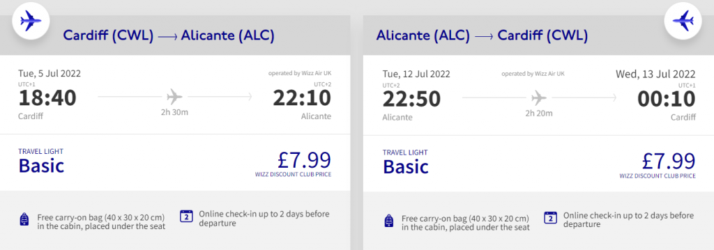cheap flights to Spain